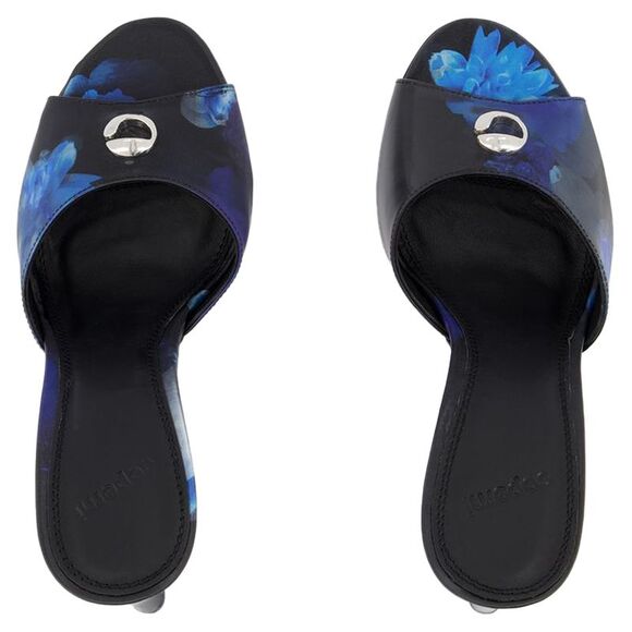 Holographic Logo Mules - Coperni - Blue/Black - Vegan Leather - Picture 1 of 4